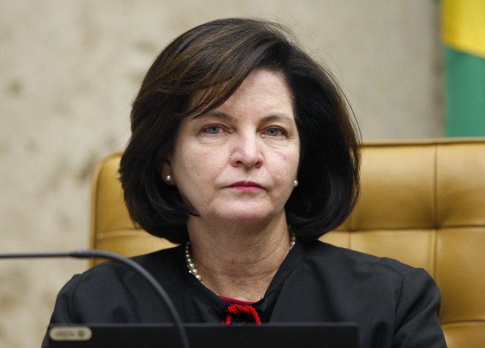 A procuradora-geral da RepÃºblica, Raquel Dodge, durante sessÃ£ono plenÃ¡rio do STF â€” Foto: Rosinei Coutinho/SCO/STF