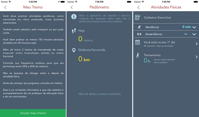 Medida Certa é um aplicativo que ajuda usuário a entrar em forma (Foto: Divulgação/App Store)
