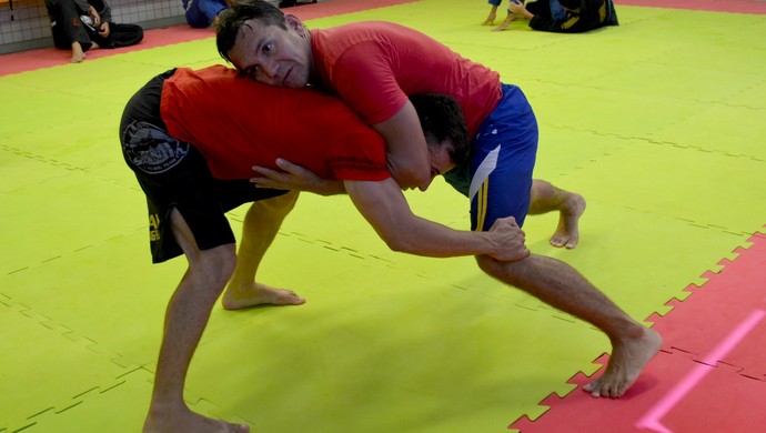 Lutador Adriano Pedra, irá fazer sua estreia em lutas de MMA, durante o 3º Amazon Combat (Foto: Quésia Melo)