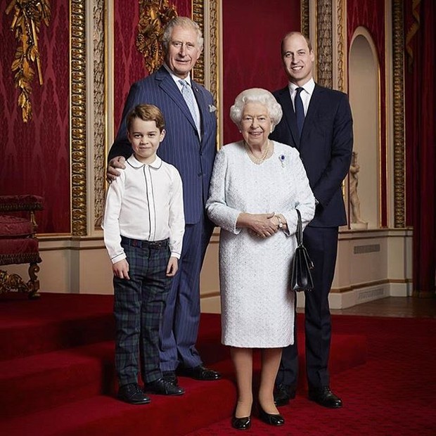 Família Real britânica (Foto: Reprodução/Instagram)