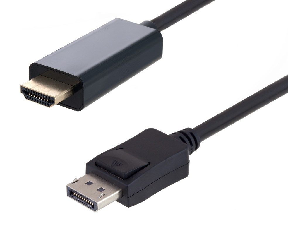 Adaptador HDMI e DisplayPort permite conectar dispositivos com padrões diferentes — Foto: Divulgação/L-com