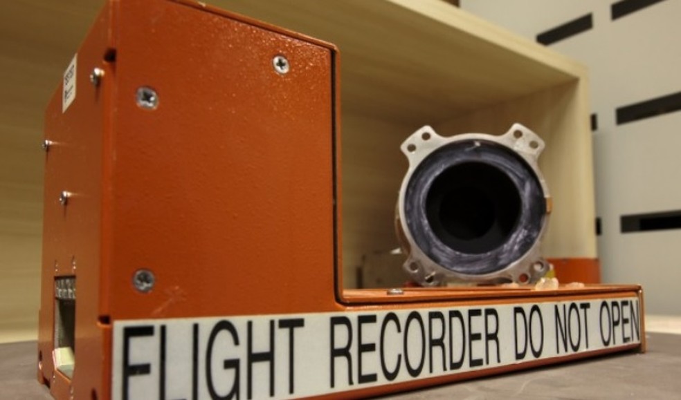 Gravador de voz da aeronave que caiu com o ministro do STF Teori Zavascki (Foto: Agência Força Aérea / Cabo Feitosa)