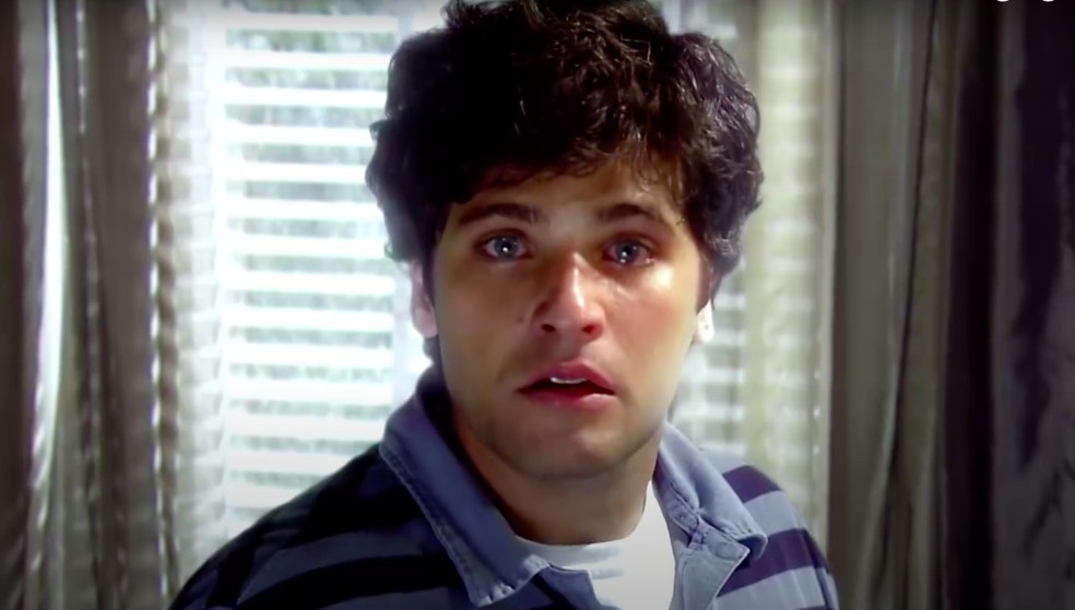 O personagem esquizofrênico de Bruno Gagliasso em "Caminho das Índias" — Foto: Reprodução - TV Globo