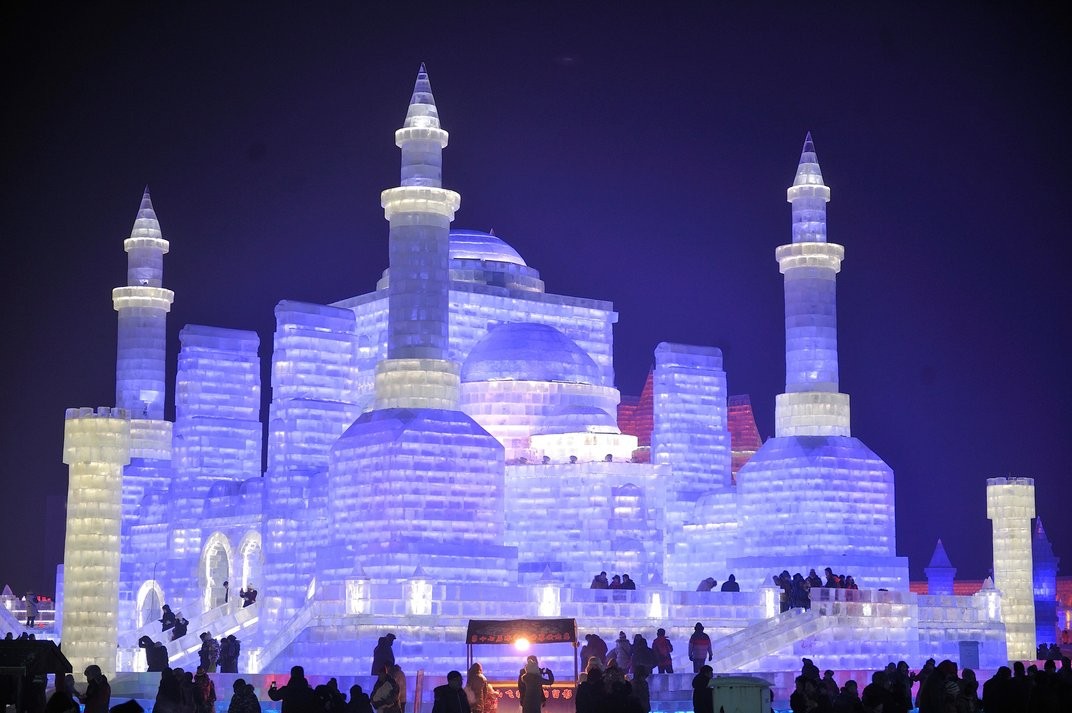 Festival Ice and Snow da China (Foto: Tao Zhang / NurPhoto / Corbis via Smithsonian)