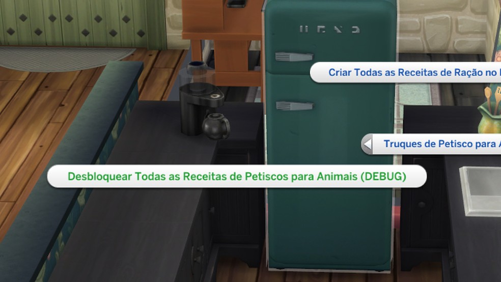 Desbloqueie petiscos diferentes para seus animais de fazenda em The Sims 4: Vida Campestre — Foto: Reprodução/Tais Carvalho