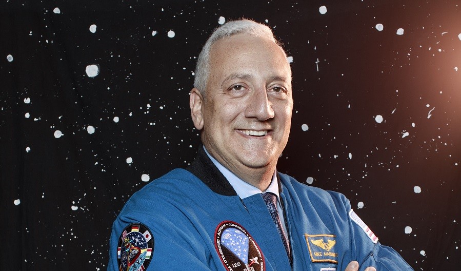 O ex-astronauta MIKE MASSIMINO (Foto: Julia Rodrigues)
