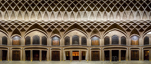 Fotos de mesquistas do Irã revelam a arquitetura islâmica do país (Foto: Mohammad Reza Domiri Ganji / Div)