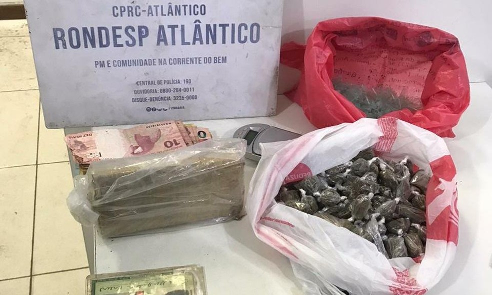 Material apreendido com o suspeito, em S&atilde;o Crist&oacute;v&atilde;o &mdash; Foto: Divulga&ccedil;&atilde;o/SSP-BA