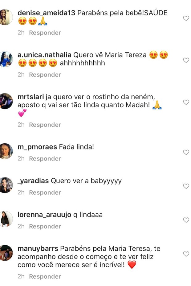 Nasce a filha de Letícia Almeida e Bruno Daltro (Foto: Reprodução/Instagram )