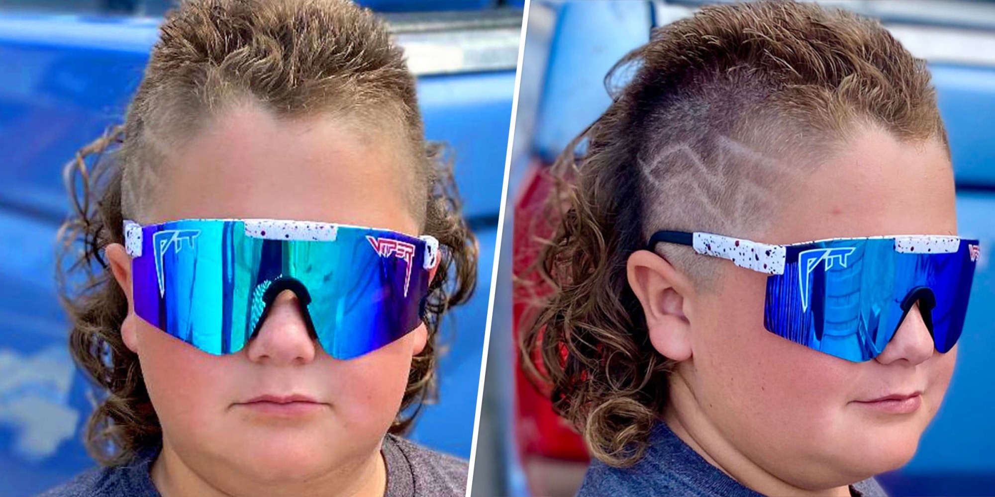 Campeonato infantil de mullets tem feito sucesso nos Estados Unidos (Foto: Reprodução Facebook)