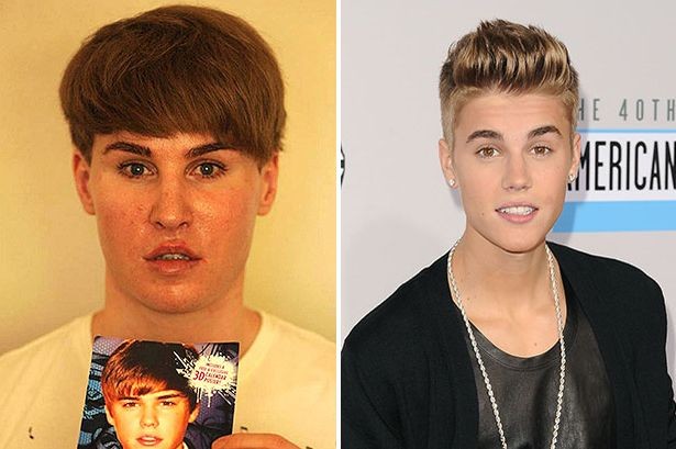 Toby Sheldon faz cirurgias para se parecer com Justin Bieber (Foto: Reprodução)