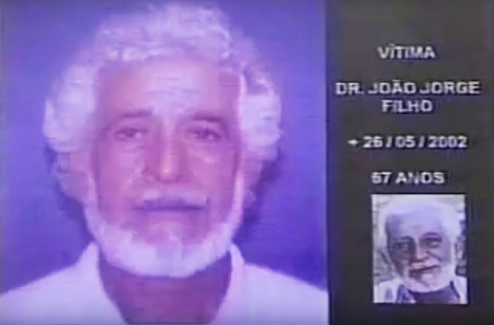João Jorge Filho de 67 anos, assassinado na cidade de Canguaretama em meio de 2002,  (Foto: Reprodução)