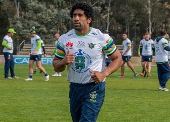 O astro do rugby Sia Soliola (Foto: Instagram)