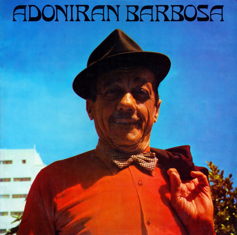 Adoniran Barbosa em capa de álbum dos anos 1970 (Foto: Reprodução)