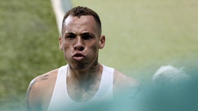 Breno Lopes em Palmeiras x Bahia
