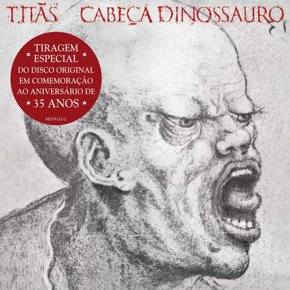 Disco histórico dos Titãs, 'Cabeça dinossauro' é reeditado em CD para marcar os 35 anos do álbum de 1986