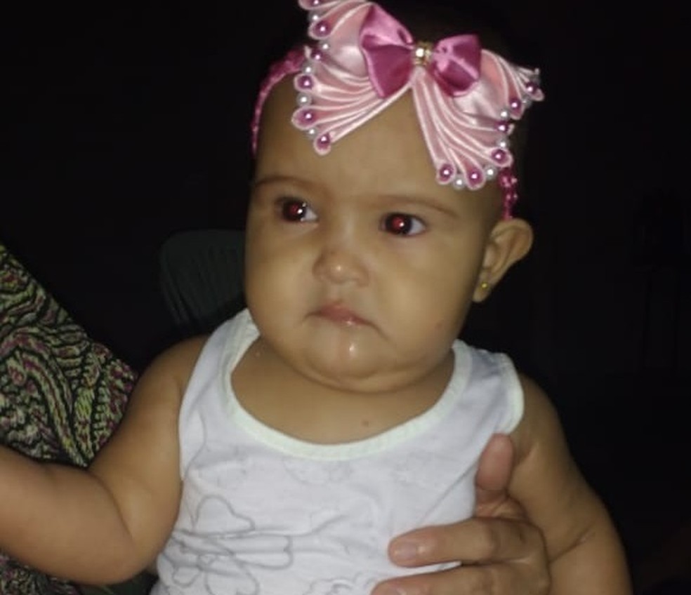 Érica Manuela, de 1 ano e 4 meses, morreu após ingerir veneno de matar mosca, em Iguaraci, no Sertão — Foto: Mais Pajeú/Divulgação