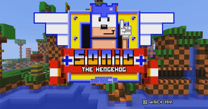 Mod de Minecraft transforma o jogo em minigame de Sonic 