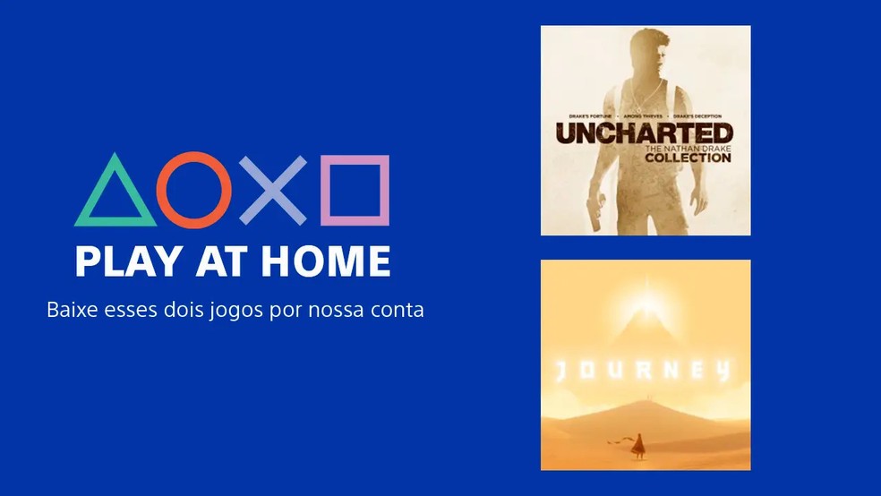 Sony lança o programa Jogue em Casa, que dá acesso grátis a dois jogos e cria fundo para estúdios pequenos — Foto: Divulgação/Sony