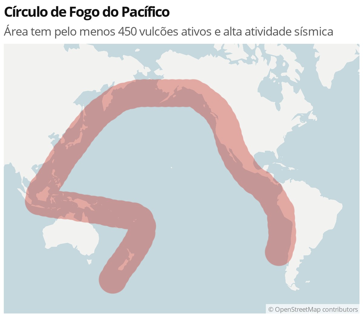 What is the Pacific Ring of Fire and its relationship to the earthquakes that struck Latin American countries |  Sciences