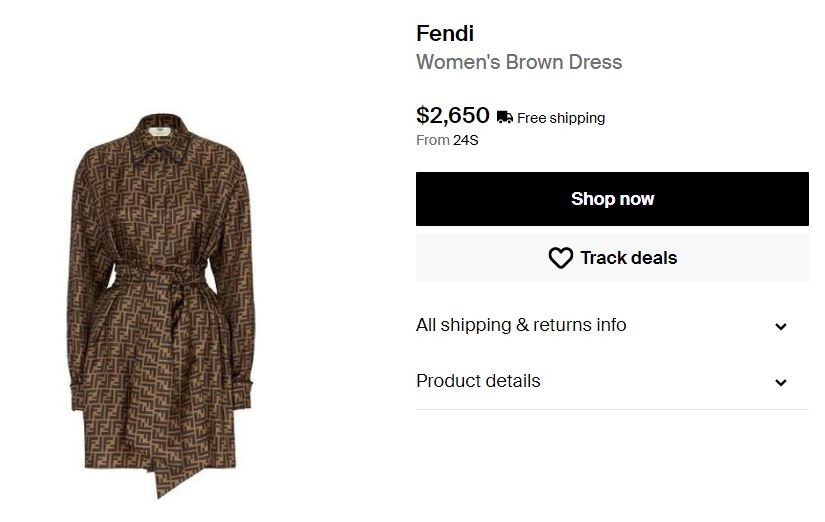 Vestido Fendi de Grazi Massafera custa US$ 2,6 mil (Foto: Reprodução )