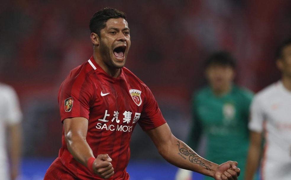 Time de Hulk, o Shanghai SIPG, lidera o Campeonato Chinês com 12 pontos (Foto: Reprodução/Sina.com)