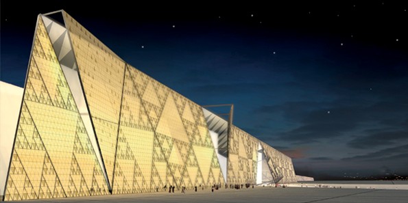 Grande Museu Egípcio no Cairo promete maior coleção arqueológica do mundo (Foto: Divulgação)