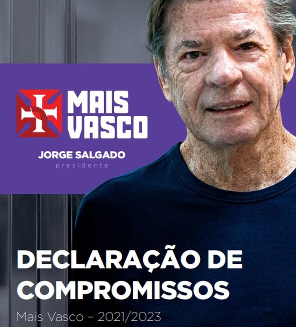 Declara��o de Compromissos de Salgado para o tri�nio 2021/2023 � Foto: Reprodu��o