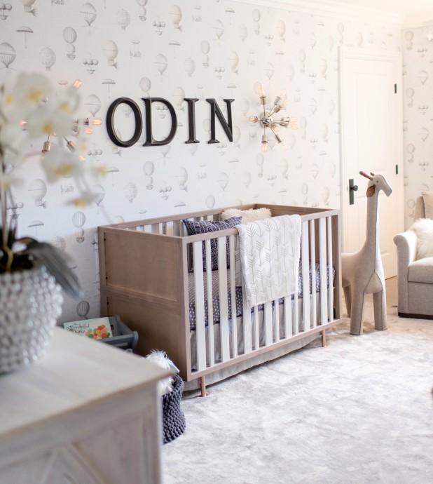 O luxuoso quarto de Odin, primeiro filho de Nick Carter (Foto: Reprodução)