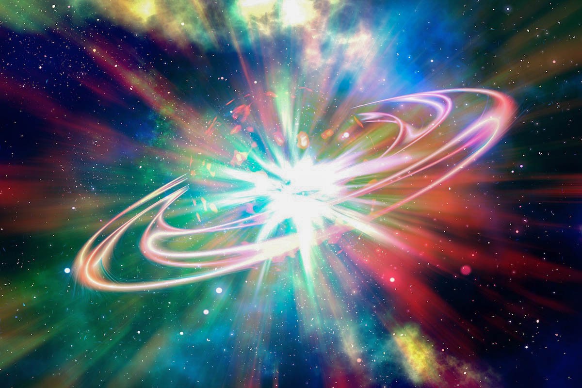 Representação artística do Big Bang  (Foto: Pixabay)