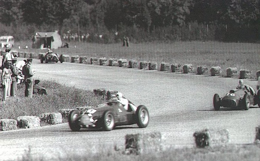 Giuseppe Farina dominou o GP da Itália de 1950 e conquistou o título — Foto: Reprodução