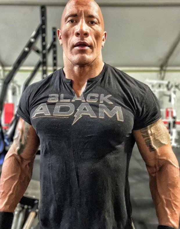 THE ROCK: BLACK ADAM FOI MOLDADO POR ELE.