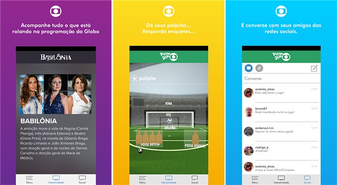 Globo Oficial traz a programação da TV Globo para o Windows Phone (Foto: Divulgação/Windows Phone Store)