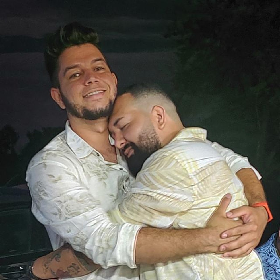 Douglas e David estão juntos há cerca de quatro anos — Foto: Arquivo pessoal