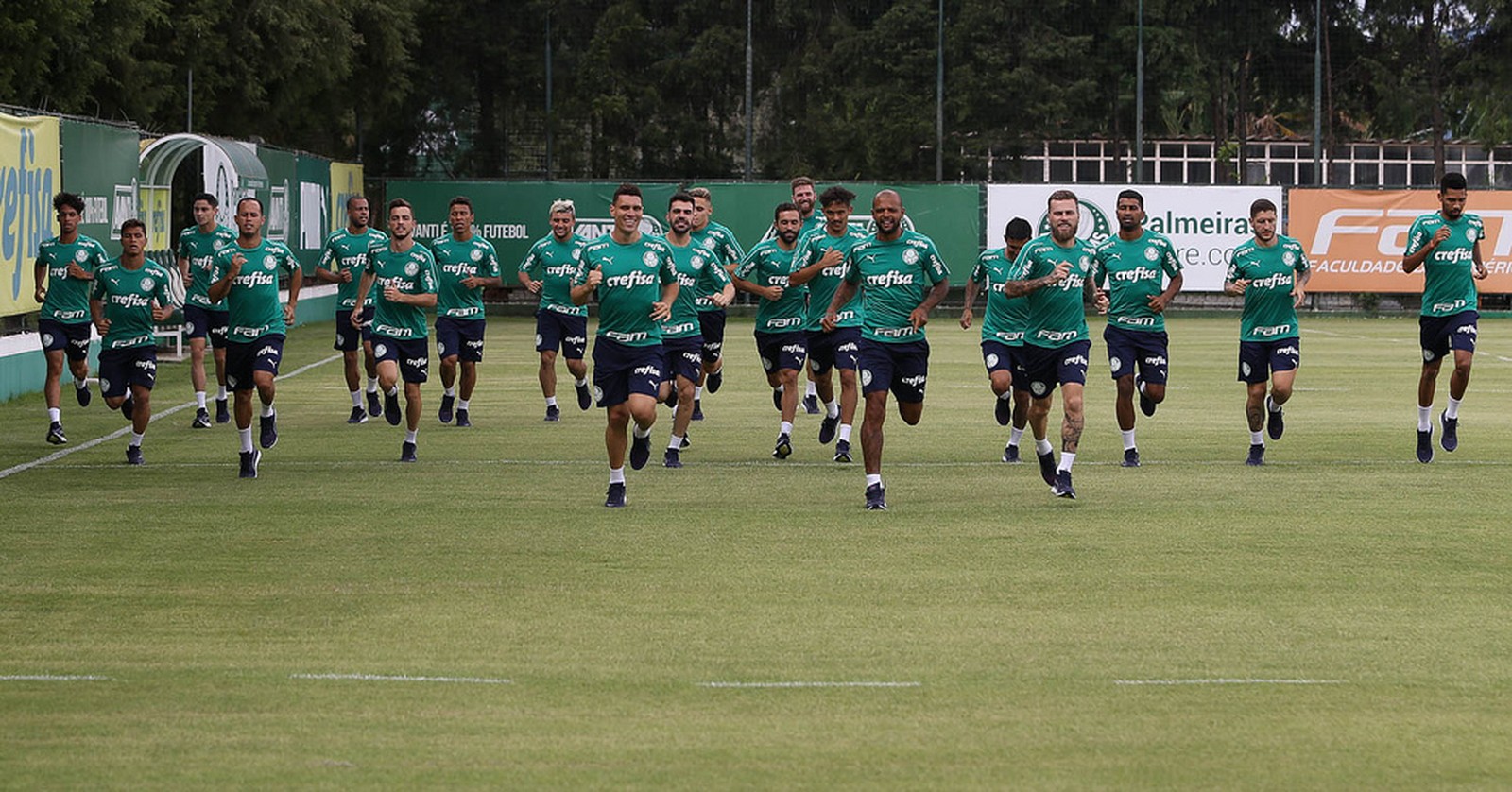 Em primeira lista, Palmeiras inscreve 21 jogadores para o Paulistão