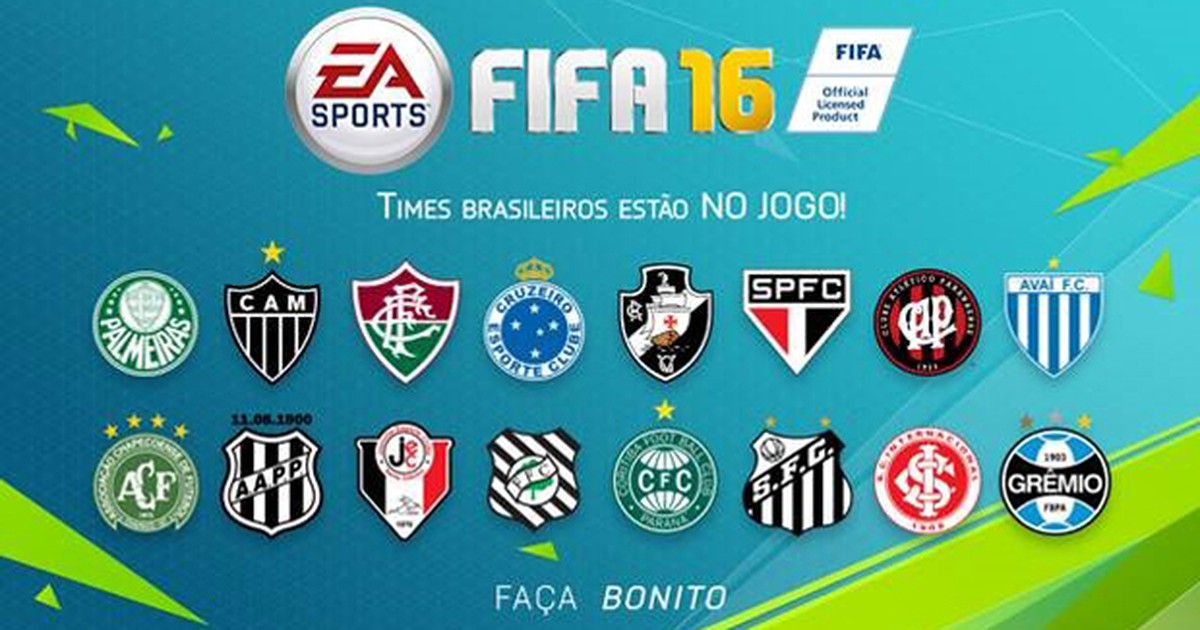 Jogo de videogame, Fifa 2015, não terá times brasileiros