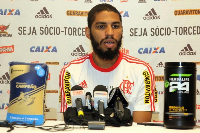 Wallace Flamengo (Foto: Cahê Mota/GloboEsporte.com)