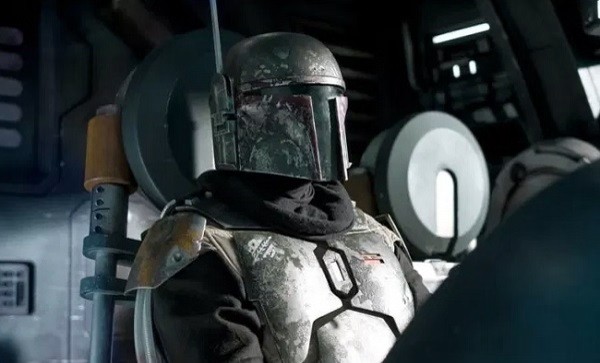 O personagem Boba Fett dentro de sua nave em cena da franquia Star Wars (Foto: Reprodução)