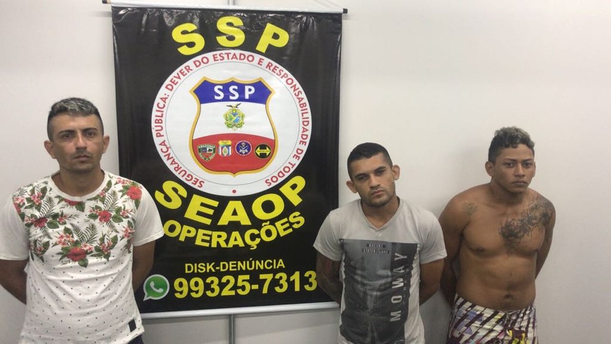 Foragidos do Compaj por tráfico de drogas são presos em Manaus