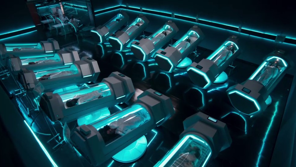 Congelados sÃ£o levados para a Criotec (Foto: Globo)