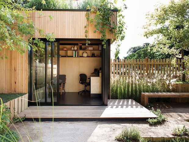 Home office no quintal: 15 projetos para inspirar (Foto: Divulgação)
