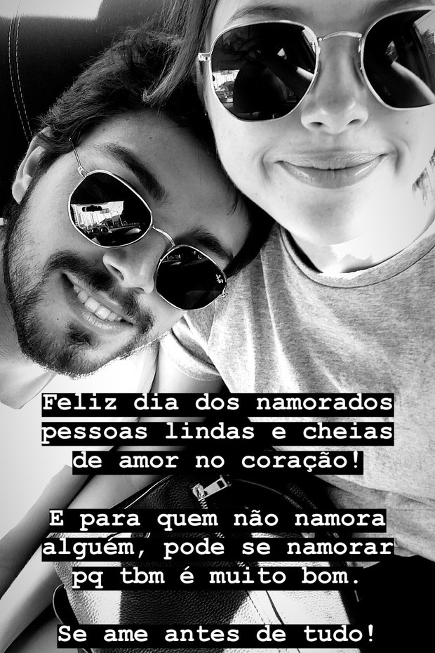 Agatha Moreira e Rodrigo Simas (Foto: reprodução/Instagram)