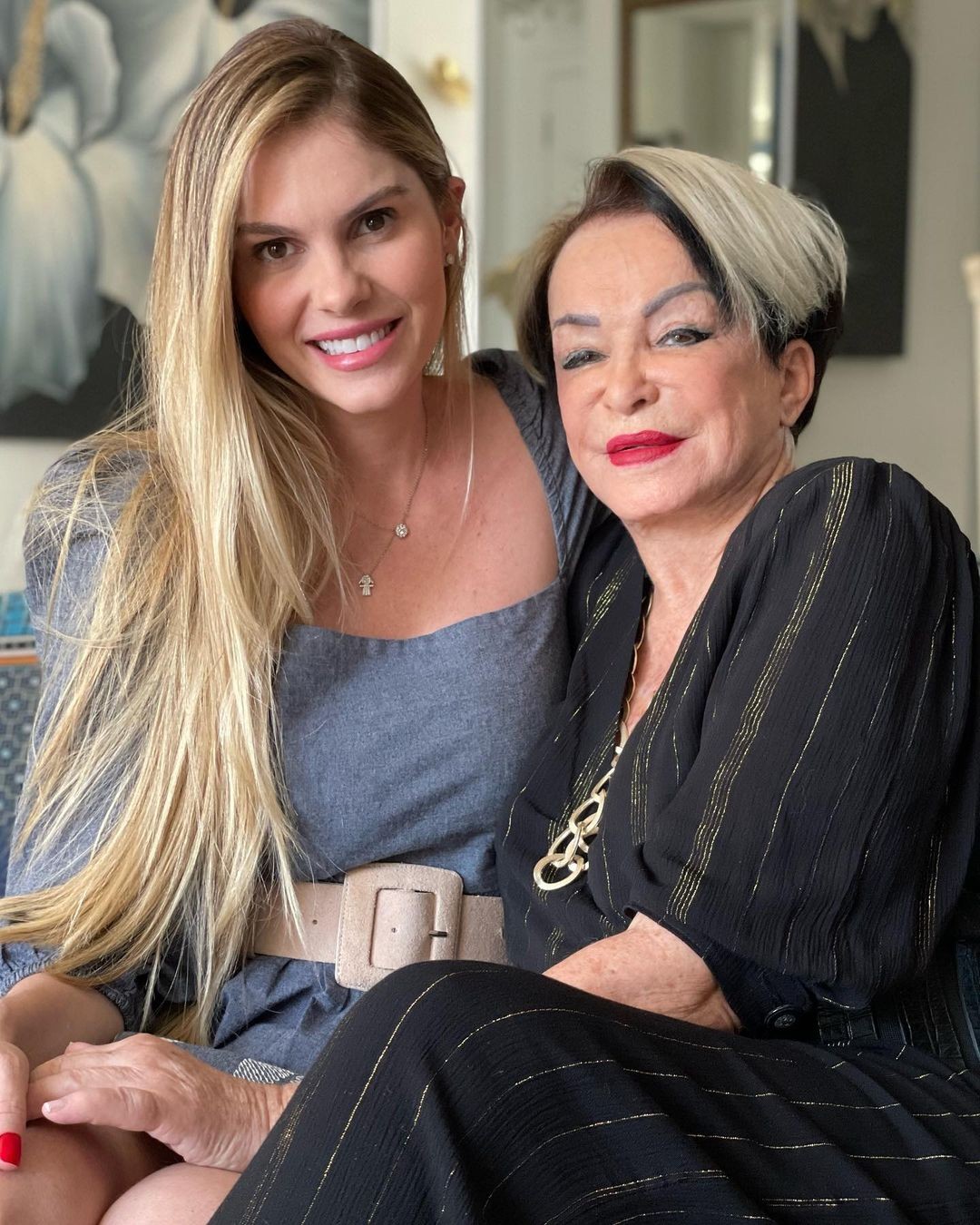  Bárbara Evans e Maria (Foto: Reprodução Instagram)