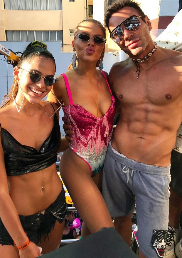 Bruna Marquezine, Luisa Sonza e Matheus Mazzafera (Foto: Reprodução/Instagram)