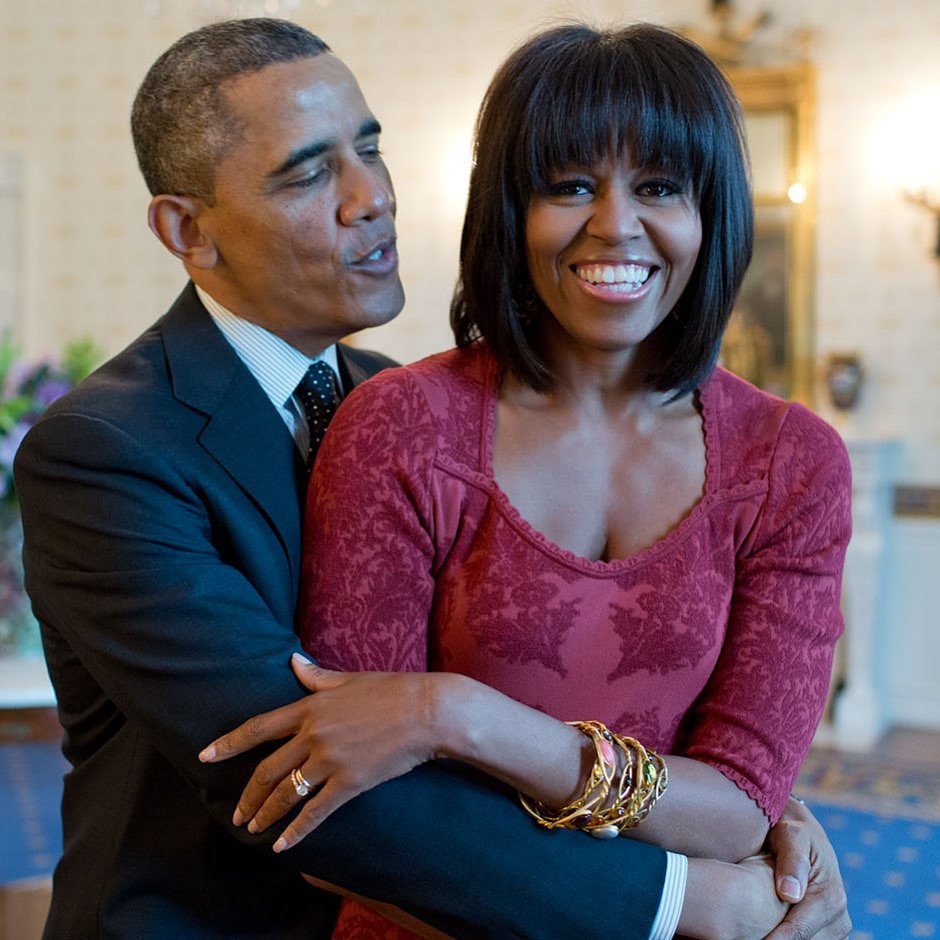 Com Foto Antiga Barack Obama Se Declara Para Michelle Minha Melhor Amiga Quem QUEM News