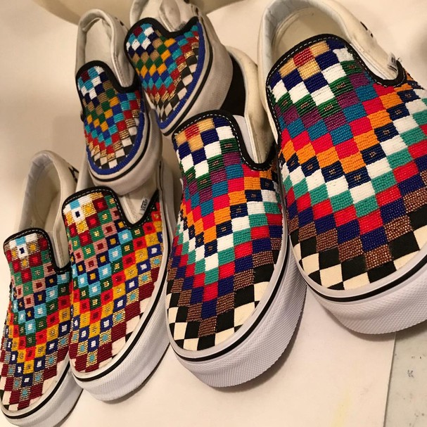 Os Vans de Charlene Holy Bear (Foto: Instagram/Reprodução) Os Vans de Charlene Holy Bear (Foto: Instagram/Reprodução)