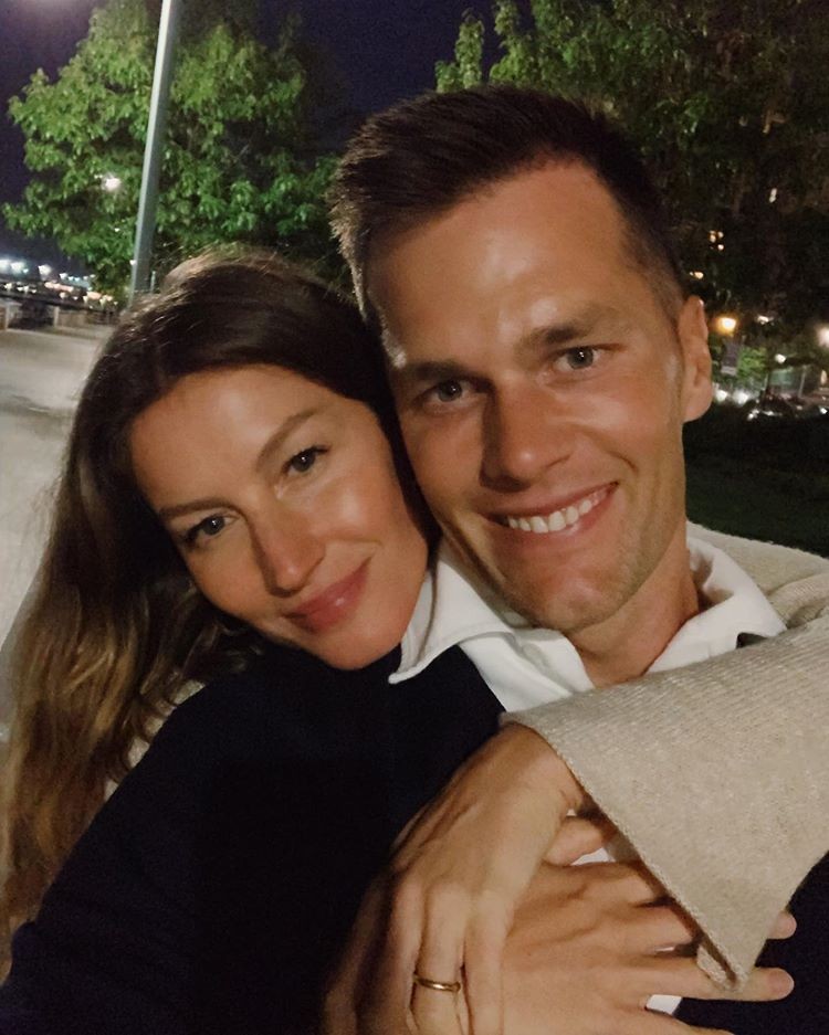 Gisele Bündchen e Tom Brady (Foto: reprodução/Instagram)