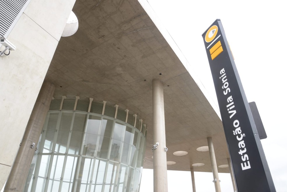Estação Vila Sônia, da Linha 4-Amarela — Foto: Divulgação/ViaQuatro