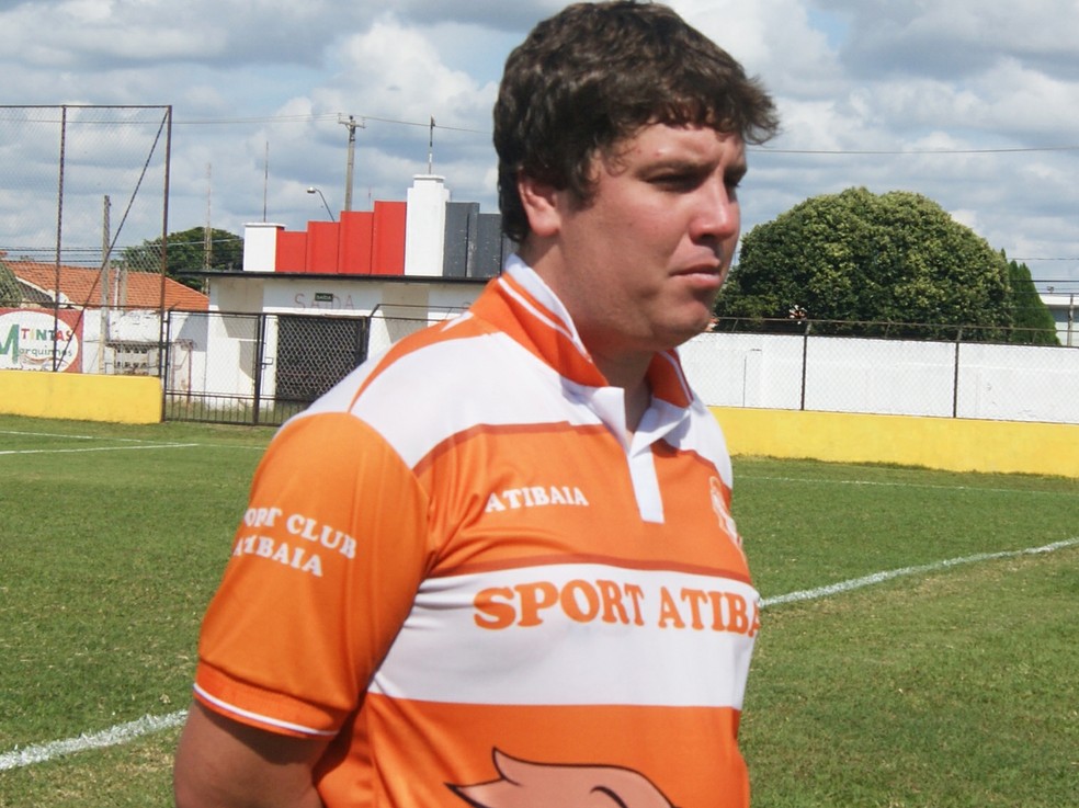 Leonardo SilvÃ©rio foi gerente de Atibaia e Noroeste â€” Foto: Fabio Giannelli/Soccer Digital
