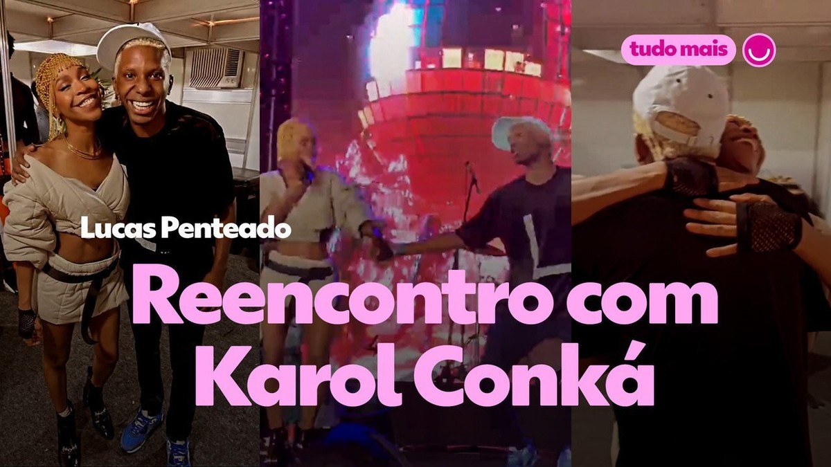 Lucas Penteado Reencontra Karol Conká E Faz Homenagem Inesquecível Tv And Famosos Gshow 9319